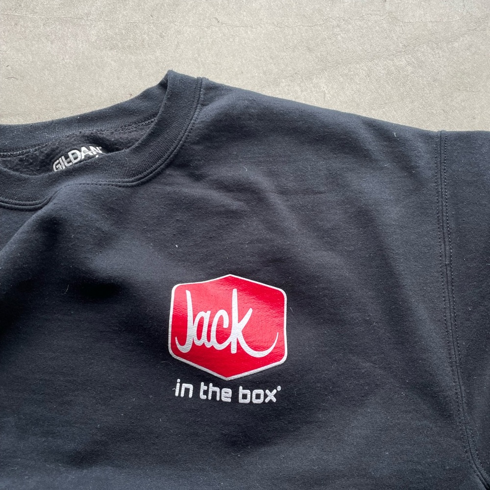 Gildan Black Jack in the Box Sweatshirt